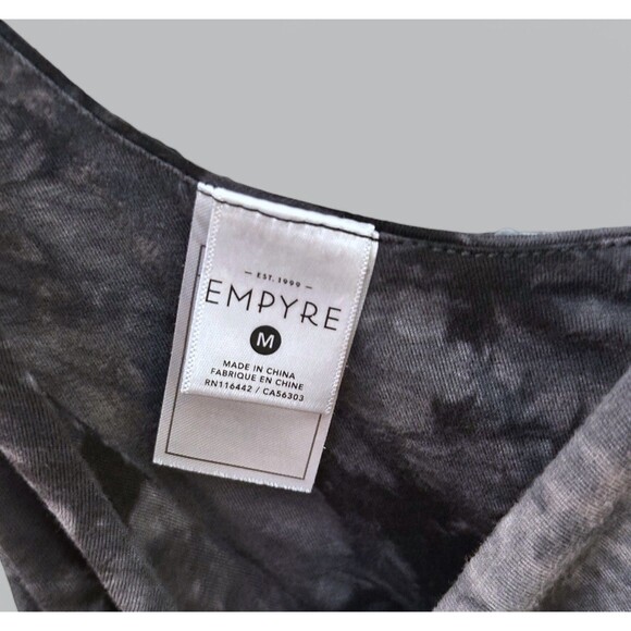 Tank Dress Womens Size M Black Grunge Y2K Goth Whimsigoth Alt Girl Witchy - Picture 6 of 7